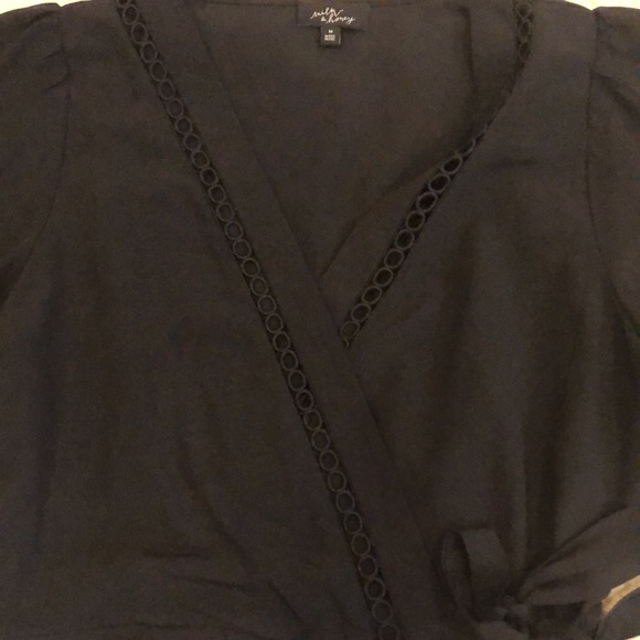 Black milk and honey wrapped blouse - Picture 5 of 6
